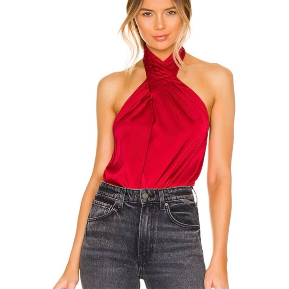 NWT Staud satin top❤️